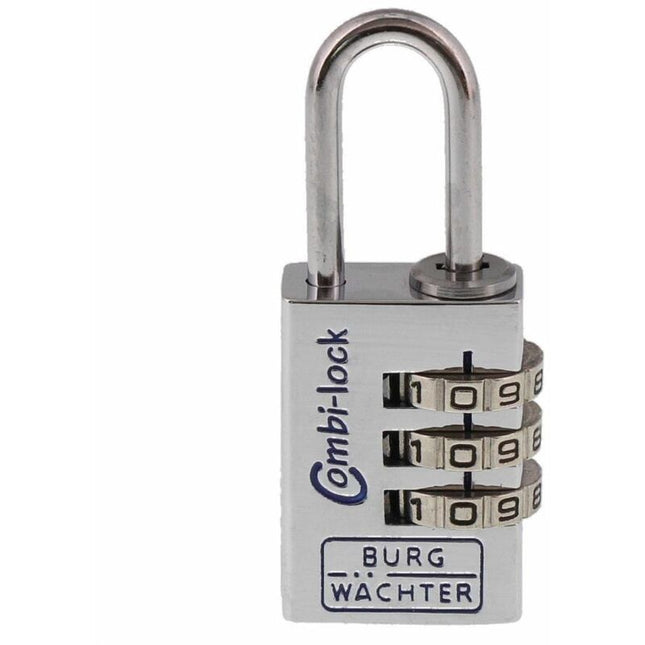 Kłódka szyfrowa BURG-WÄCHTER Combi Lock 90 Chromo szerokość korpusu 20 mm ( 3324027034 )