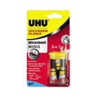 UHU Sekundenkleber blitzschnell MINIS Gel 3x 1 g ( 4000353355 )