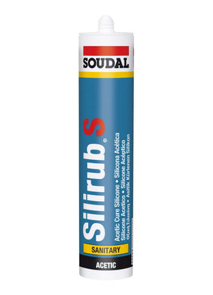 Silikon sanitarny SOUDAL Silirub S przezroczysty ( 4000353955 )