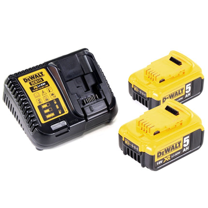 Dewalt DCM 561 P2 Akku Rasentrimmer 18V Brushless + 2x Akku 5,0Ah + Ladegerät - Toolbrothers