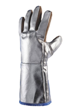 JUTEC guantes protectores contra el calor Guantes de 5 dedos 10 marrón/plata (4000371190)