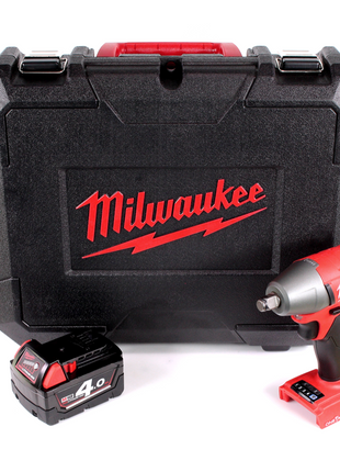 Milwaukee M18 ONEIWF12 401 18 V Li-Ion Akku Schlagschrauber im Werkzeugkoffer + 1x M18 B4 4,0 Ah Akku - Toolbrothers