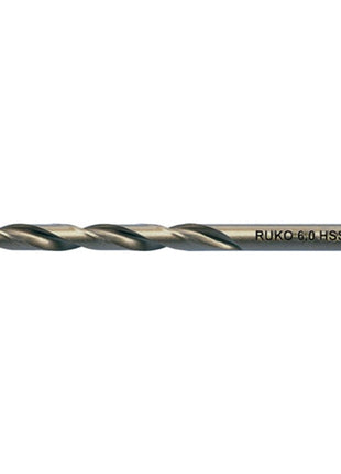 Broca helicoidal RUKO DIN 338 tipo INOX diámetro nominal 4,8 mm (4000600464)