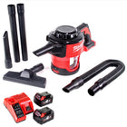 Milwaukee M18 CV 402C 18V Akku Handstaubsauger + 2x Akku 4,0Ah + Ladegerät - Toolbrothers