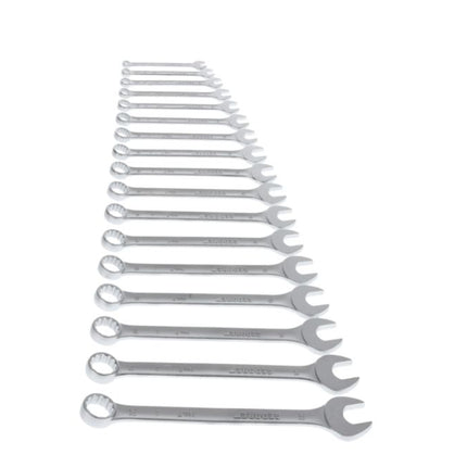 GEDORE Zestaw kluczy płasko-oczkowych 7-017 17-częściowy szerokość klucza 6-22 mm ( 4000770296 )