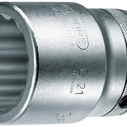 Gniazdo GEDORE D 21 1 ″ 12-stronne ( 4000770719 )