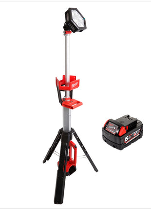 Milwaukee M18 SAL 501 18V Akku Baustrahler + 1x Akku 5,0Ah - ohne Ladegerät - Toolbrothers