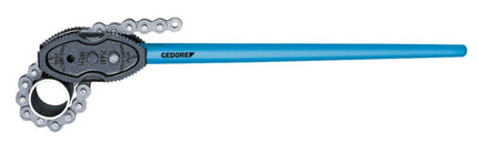 Szczypce do łańcuchów GEDORE 122 Długość całkowita 1275 mm Szerokość zacisku 48-219 mm ( 4000776546 )
