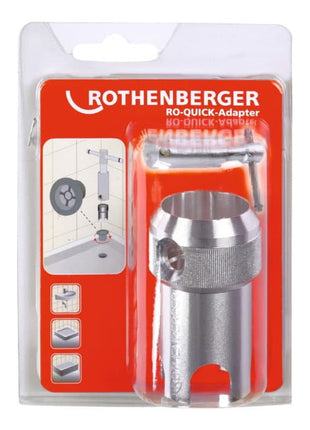 Herramienta para atornillar válvulas ROTHENBERGER RO-QUICK longitud 75 mm adaptador (4000781040)