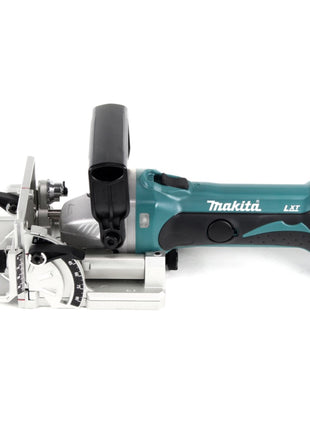 Makita DPJ 180 RTJ 18 V Li-Ion Akku Nutfräse im Makpac + 2 x 5,0 Ah Akku + Ladegerät - Toolbrothers