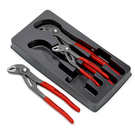 Zestaw szczypiec KNIPEX Cobra(R) Zawartość opakowania 3-częściowy ( 4000795120 )