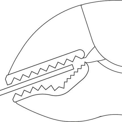 Szczypce zaciskowe GEDORE Długość całkowita 230 mm Szerokość zacisku maks. 32 mm ( 4000810654 )