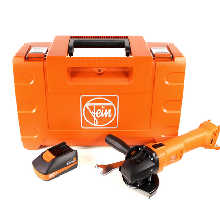 FEIN CCG 18-125 BL C Brushless Li-Ion Akku Winkelschleifer 125 mm im Koffer + 1x 2,5 Ah Akku - ohne Ladegerät - Toolbrothers