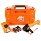 FEIN CCG 18-125 BL C Brushless Li-Ion Akku Winkelschleifer 125 mm im Koffer + 1x 2,5 Ah Akku + Universal Schnellladegerät - Toolbrothers