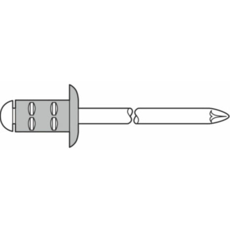 GESIPA Blindniet PolyGrip® Nietschaft d x l 3,2 x 11 mm ( 4000813758 )