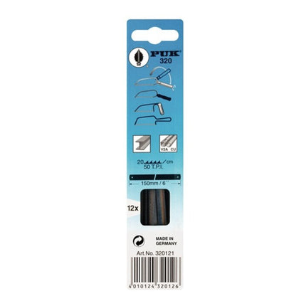 Brzeszczot do metalu PUK 320 długość 150 mm ( 4000814023 )