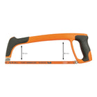 Piła do metalu BAHCO 319 długość ostrza 300 mm 24 zęby / cal ( 4000814064 )