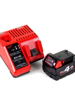 Milwaukee M18 IL-401C Akku Inspektionsleuchte mit 300 Lumen Solo + 1x 4,0 Ah Akku + Universal Ladegerät - Toolbrothers