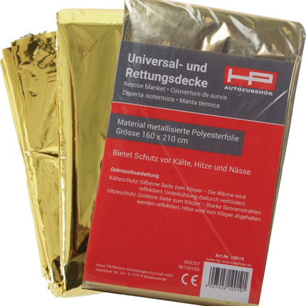 HP AUTO AKCESORIA Koc ratunkowy DIN 13164 L2100xW1600xH0.2ca.mm ( 4000818628 )