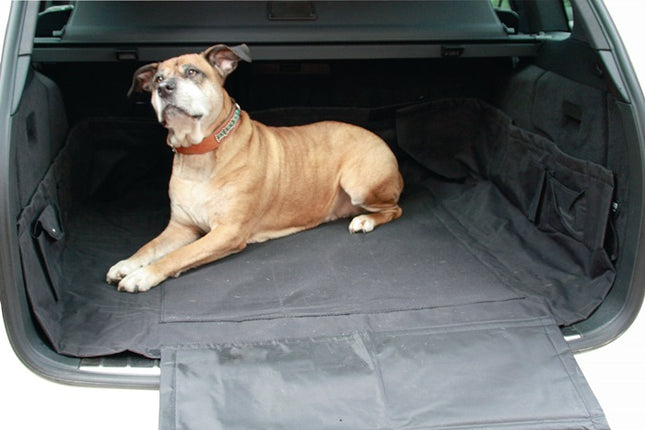 HP AUTOZUBEHÖR Luksusowa nylonowa mata do bagażnika samochodowego w kolorze czarnym ( 4000818643 )