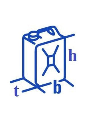 HÜNERSDORFF Bidon double pour carburant PROFI contenu 5,5 + 3 l ( 4000818958 )