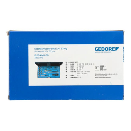 Zestaw kluczy nasadowych GEDORE D 20 SME-20 37-częściowy 1/4 ″ ( 4000820548 )