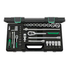 Zestaw kluczy nasadowych STAHLWILLE 40/52/27/11 38-częściowy 1/4 + 1/2 ″ ( 4000820581 )