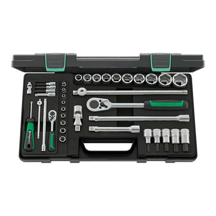 Zestaw kluczy nasadowych STAHLWILLE 40/52/27/11 38-częściowy 1/4 + 1/2 ″ ( 4000820581 )