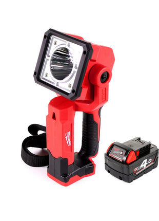 Milwaukee M18 SLED-401 LED Akku Handscheinwerfer mit 1250 Lumen + 1x 4,0 Ah Akku - Toolbrothers