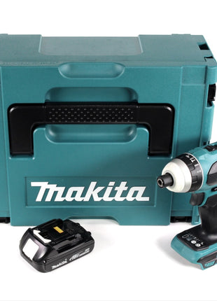 Makita DTP 141 Y1J Akku Quadroschrauber 18V 150Nm Brushless + 1x Akku 1,5Ah + Makpac - ohne Ladegerät - Toolbrothers