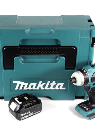 Makita DTP 141 T1J Akku Quadroschrauber 18V 150 Nm Brushless + 1x Akku 5,0Ah + Makpac - ohne Ladegerät - Toolbrothers