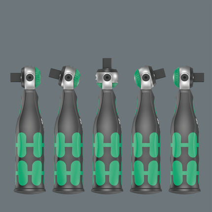 Zestaw kluczy nasadowych WERA 8009 Zyklop Pocket Set 2 19-częściowy 3/8 ″ + 1/4 ″ ( 4000822451 )