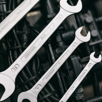 Podwójny klucz płasko-oczkowy GEDORE 6 6 x 7 mm Długość 122 mm ( 4000823006 )