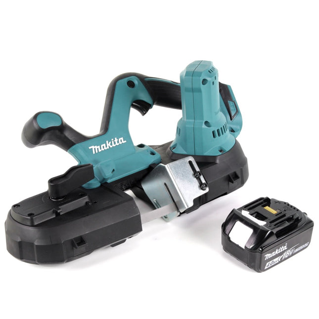 Makita DPB 181 M1 18V Akku Bandsäge + 1x Akku 4,0Ah - ohne Ladegerät - Toolbrothers