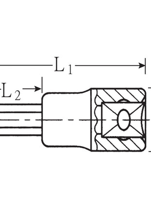 Inserto de llave de vaso STAHLWILLE 54 1/2″ hexágono interior (4000826397)