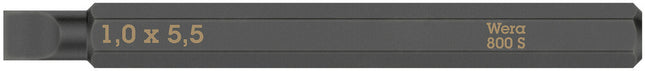 WERA Bit 800 S do wkrętów z rowkiem ( 4000827278 )