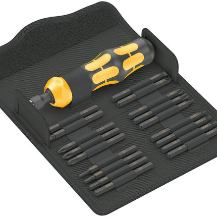 Zestaw wkrętaków WERA KK 900 Zestaw 1 19-częściowy PH/PZD/TX/6-krawędziowy/rowkowy ( 4000827283 )