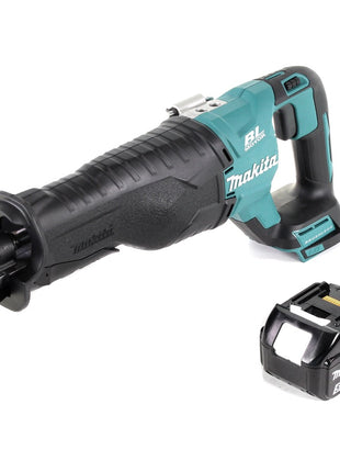 Makita DJR 187 T1 Akku Reciprosäge 18 V Brushless Säbelsäge + 1x 5,0 Ah Akku - ohne Ladegerät - Toolbrothers