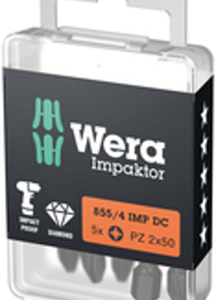 WERA Bit 855/4 IMP DC PZD2 Długość 50 mm ( 4000829273 )