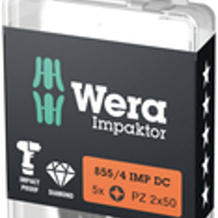 WERA Bit 855/4 IMP DC PZD2 Długość 50 mm ( 4000829273 )