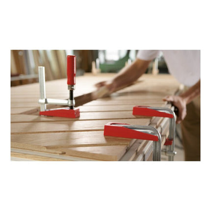 Zacisk powierzchniowy BESSEY FK szerokość mocowania 200 mm głębokość gardzieli 100 mm ( 4000831537 )