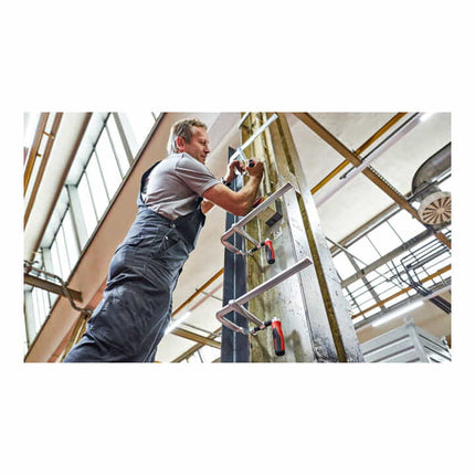 Ścisk śrubowy BESSEY GZ-KG wykonany w całości ze stali Szerokość mocowania 250 mm Występ 120 mm ( 4000831651 )