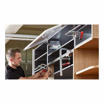 Ścisk śrubowy BESSEY GZ-KG wykonany w całości ze stali Szerokość mocowania 500 mm Występ 120 mm ( 4000831654 )