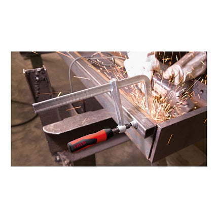 Ścisk śrubowy BESSEY GZ-2K wykonany w całości ze stali Szerokość mocowania 500 mm Wysięg 120 mm ( 4000831785 )