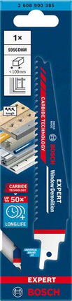 BOSCH Brzeszczot do piły szablastej Expert Window Demolition S 956 DHM Długość 150 mm Szerokość 6 mm ( 4000837426 )