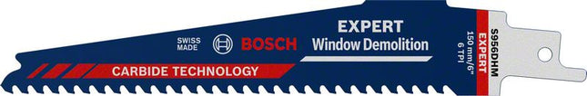 BOSCH Brzeszczot do piły szablastej Expert Window Demolition S 956 DHM Długość 150 mm Szerokość 6 mm ( 4000837426 )