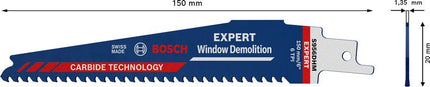 BOSCH Brzeszczot do piły szablastej Expert Window Demolition S 956 DHM Długość 150 mm Szerokość 6 mm ( 4000837427 )
