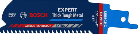 BOSCH Säbelsägeblatt Expert Thick Tough Metal Länge 100 mm Breite 25 mm ( 4000837482 )