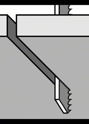 BOSCH Stichsägeblatt T 119 B Basic for Wood L.92mm Zahnteilung 1,9-2,3mm ( 4000837565 )