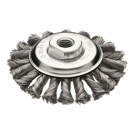 Szczotka stożkowa LESSMANN Ø 115 mm M14 grubość drutu 0,5 mm ( 4000840753 )